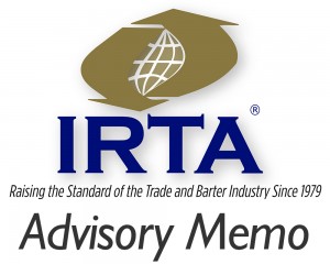 IRTA Advisory Memo